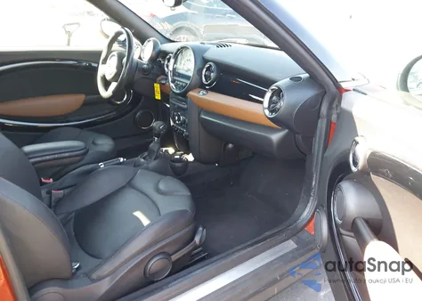 2013 Mini Roadster Cooper из США, поврежденный, VIN WMWSY1C55DT311925